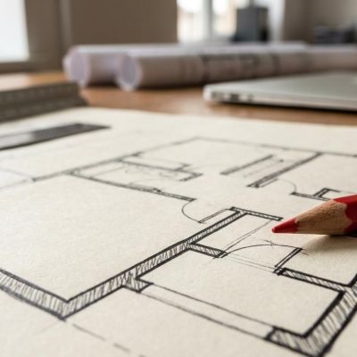 توزيع الفراغات السكنية