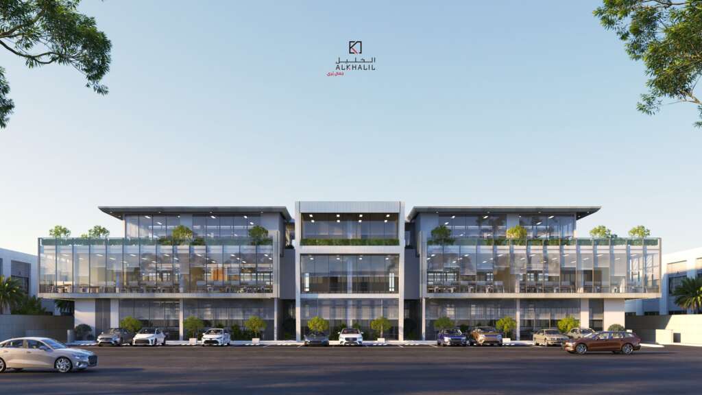 مشروع تجاري حديث من تصميم شركة الخليل للتصميم